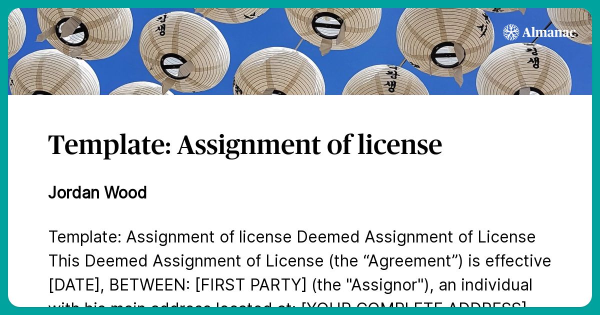 assignment validation for evaluation license