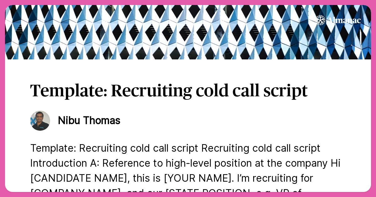 how to write cold calling on resume