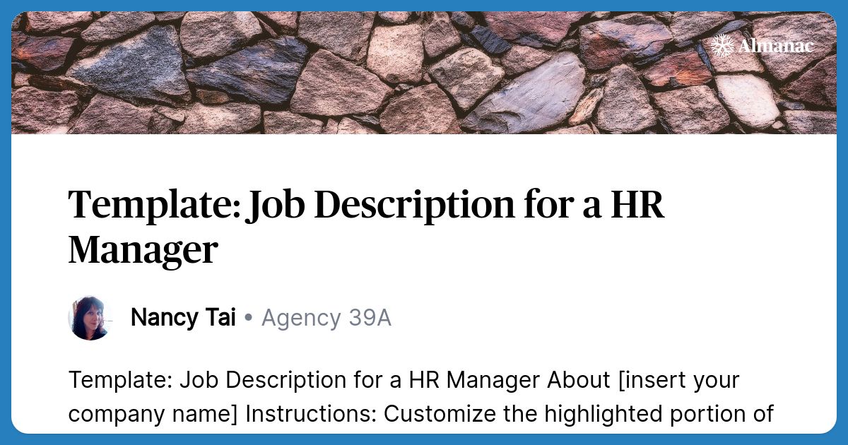 template-job-description-for-a-hr-manager